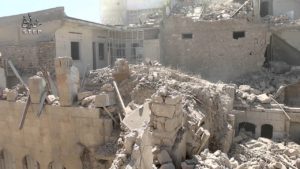 خطوة || شاهد أحياء حلب مدمرة على ساكنيها نتيجة قصف النظام وروسيا
