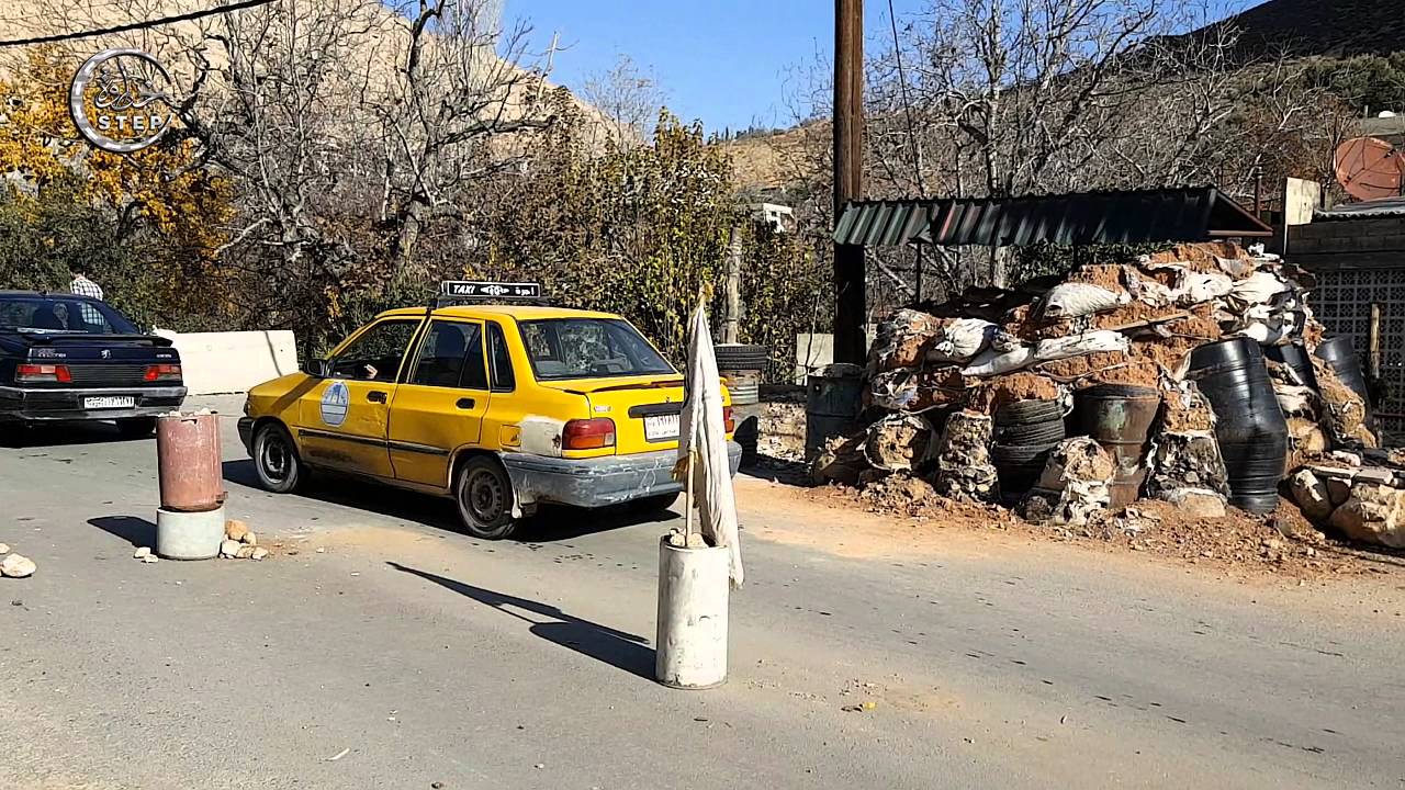 فتح الطريق في وادي بردى بـ “ريف دمشق” ذهاباً وإياباً 23-12-2015