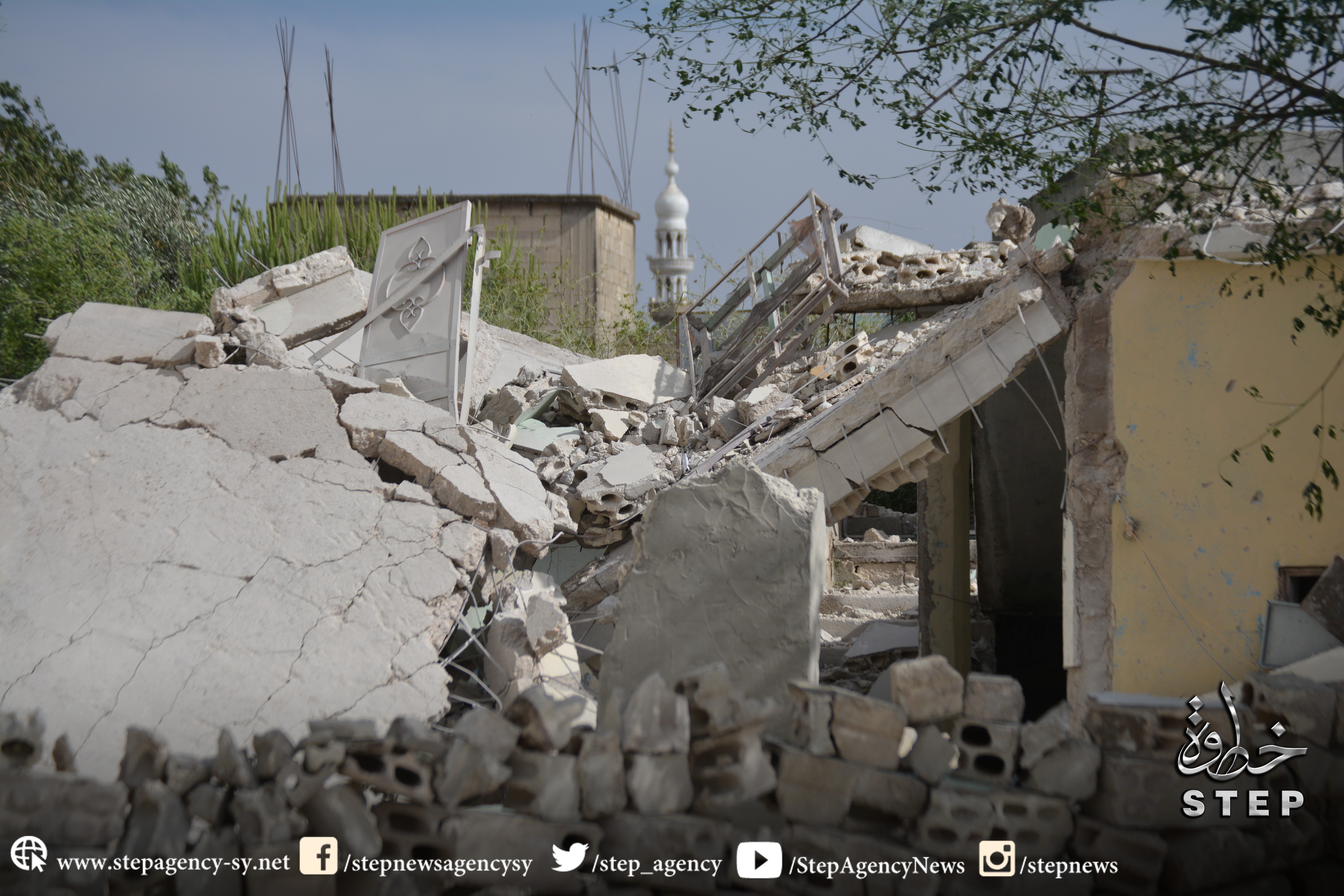 حمص الحولة قصف دمار
