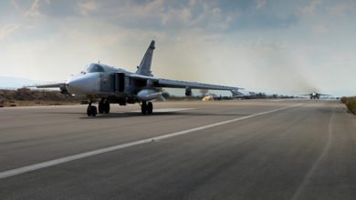 Russian military aircraft at Latakia Syria 1