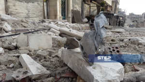The bombing of Idlib Syria 2