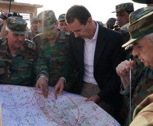 بشار الأسد يصل بزيارة خاطفة لجبهات ريف إدلب الجنوبي