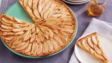 طريقة عمل تارت التفاح وصفه سهله وسريعه