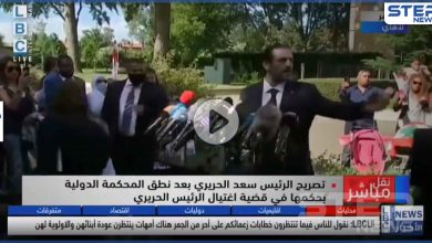 بالفيديو|| لبناني يحرج سعد الحريري في لاهاي.. والأخير يطلب من مرافقته التصرف معه