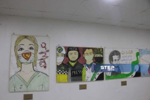 ستيب نيوز ترصد أجواء فعالية معرض "بكرا أحلى" لـ الفن التشكيلي بمدينة إدلب
