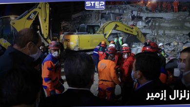 إنقاذ رجل تركي مسن من بين الركام بعد 34 ساعة من زلزال إزمير