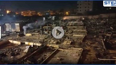 بالفيديو|| اعتداء عنصري جديد.. لبنانيون يحرقون مخيم المنية للاجئين السوريين في لبنان والسعودية تتدخل