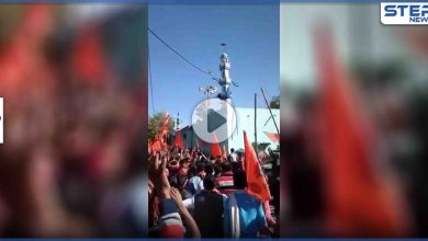 بالفيديو|| مجموعات من الهندوس يهاجمون مسجد أهل السنة بالهند ويحاولون تحطيم المئذنة