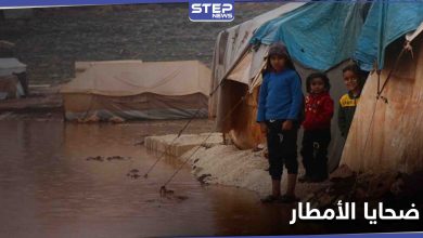 وفاة طفل وإصابة آخرين في مخيمات شمال إدلب بعد ليلة غزيرة بالأمطار