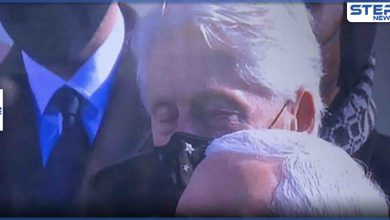 بالفيديو|| النعاس يغلب الرئيس الأمريكي الأسبق بيل كلينتون خلال خطاب جو بايدن