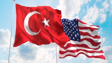علم تركيا وامريكا