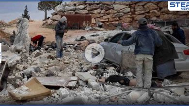 بالفيديو|| قتلى وجرحى مدنيين بانفجار داخل مقلع حجارة غرب مدينة إدلب