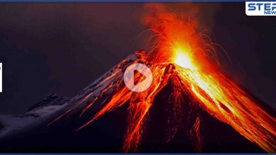 بالفيديو|| أضاء السماء باللون الأحمر.. ثوران بركان آيسلندي بعد أن ظل خامدًا لمدة 6 ألاف عام