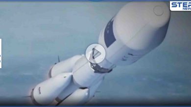 بالفيديو|| لقطات من إطلاق الصاروخ الروسي "سيوز -2" الحامل لـ القمر الصناعي السعودي "شاهين سات"
