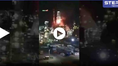 بالفيديو|| ألسنة اللهب تلتهم منشأة نفطية تابعة لإسرائيل في حيفا.. وإعلام عبري يكشف السبب