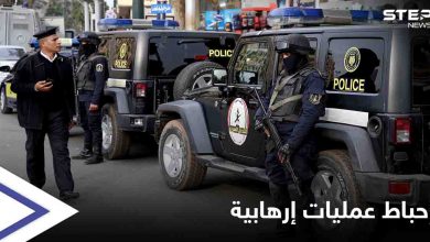 مصر... إفشال عملية تخابر مشتركة لـ سوريين ومصريين وروس لتنفيذ هجمات إرهابية متزامنة بعدة محافظات