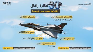 وزارة الدفاع المصرية تعلن عن شراء 30 طائرة رافال فرنسية الصنع ... بصفقة تبلغ قيمتها (4.51 مليار دولار)
