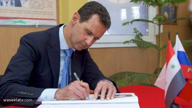 بشار الأسد روسيا يوقع اتفاقية