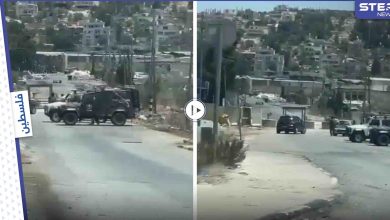 بالفيديو|| الجيش الإسرائيلي يقمع مصلين خرجوا بتظاهرة سلمية جنوب نابلس