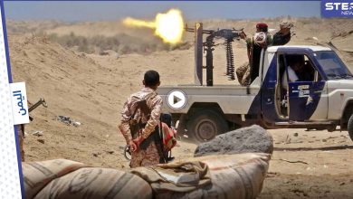 بالفيديو||اشتباكات مسلحة عنيفة بين قوتين عسكريتين جنوبي اليمن تخلّف قتلى وجرحى