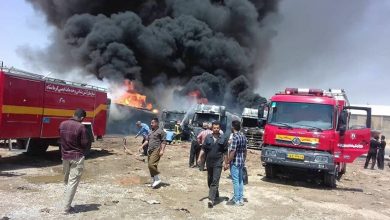 حريق آخر في مصنع للبتروكيماويات جنوب غربي إيران