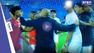 بالفيديو|| اعتذار رسمي بعد اعتداء مدرب منتخب سوريا بالضرب على لاعب يمني وغضب واسع على المنصات