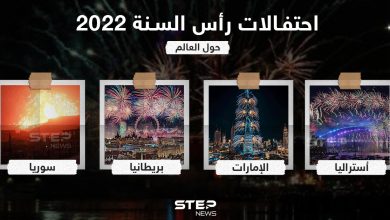 احتفالات رأس السنة 2022 حول العالم