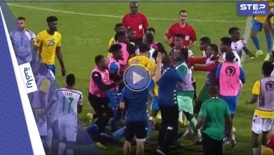 بالفيديو|| اشتباكات ولكمات بين لاعبي غانا والغابون في كأس أمم إفريقيا وطرد أحد اللاعبين