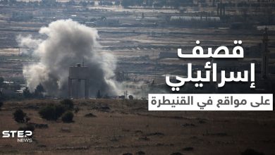 الجيش الإسرائيلي يقصف مواقعاً في القنيطرة لرصده أشخاص "مثيرين للريبة"