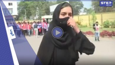 فيديو لـ فتاة مسلمة تواجه مجموعة شبّان هندوس بـ"التكبير" يثير ضجةً على مواقع التواصل