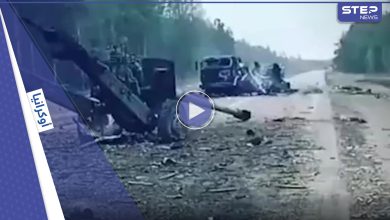 بالفيديو|| حولته إلى أشلاء... أوكرانيا تتفاخر بإبادة رتل عسكري كامل من مدرعات القوات الروسية بطائرة بيرقدار التركية