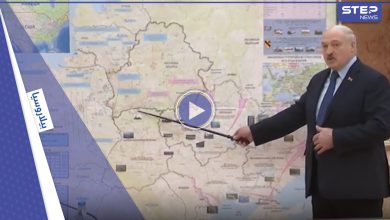 بالفيديو|| خريطة سرية مفصلة لعمليات الغزو الروسية.. رئيس بيلاروسيا يكشف بالصدفة عن الدولة الجديدة التي سيتم غزوها