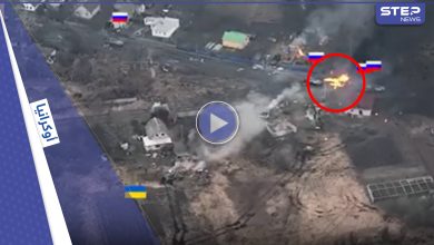 فيديو لـ دبابة أوكرانية تقاتل بمفردها رتلاً عسكرياً روسياً كاملاً وقع بكمينها يثير ضجة كبيرة