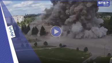 بالفيديو|| بضربةٍ واحدة.. صاروخ روسي يمسح قصر الثقافة في خاركيف الأوكرانية من الوجود