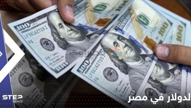 الدولار في مصر