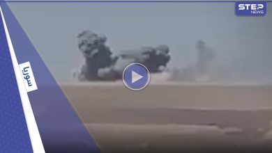 بالفيديو || مقتل العشرات من قوات النطام السوري بغارة تركية استهدفت موقعهم شرقي حلب