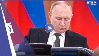 بالفيديو|| بوتين يغفو مع مسؤولين آخرين خلال اجتماعٍ رسمي