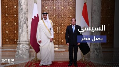 السيسي يصل إلى قطر في زيارة رسمية تستمر يومين