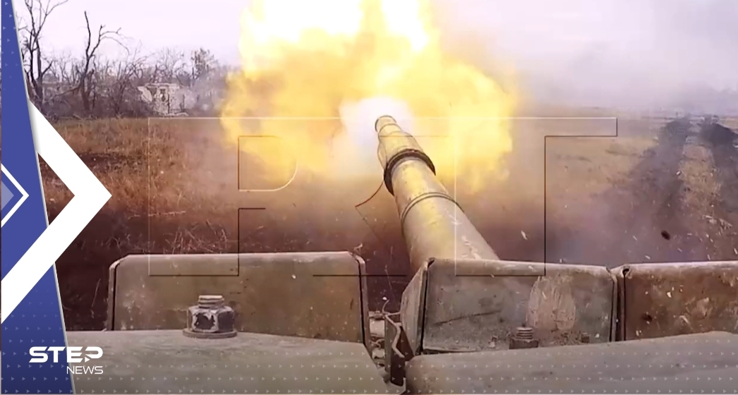 بالفيديو|| معركة دبابات روسية أوكرانية من قمرة القيادة.. وزيلينسكي يصف معارك دونيتسك بـ"الجحيم"