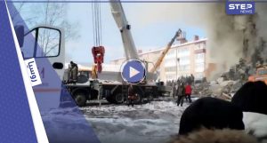 بالفيديو|| قتلى وجرحى في انهيار بناء شرق روسيا وأنباء عن محاصرين تحت الأنقاض
