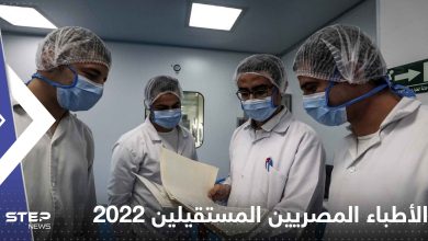 عدد الأطباء المصريين المستقيلين خلال عام 2022