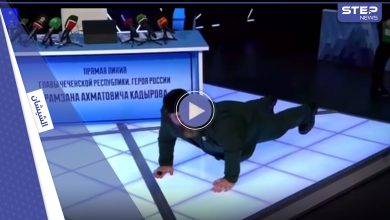 شاهد|| صحفي يفاجئ قديروف بسؤال عن صحته ليرد بتمارين الضغط.. كم واحدة أدّى؟