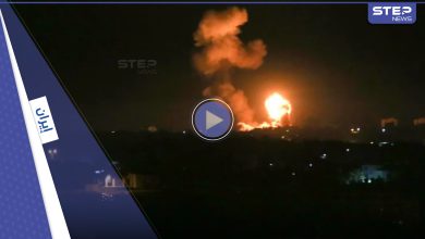 بالفيديو|| لحظة هجوم 3 مسيّرات على مصنع عسكري في أصفهان.. والدفاع الإيرانية تصفه بـ"الفاشل"