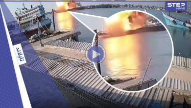 بالفيديو || لحظة انفجار ناقلة نفط في تايلاند وفقدان العشرات في ثاني حادثة بحرية خلال شهر