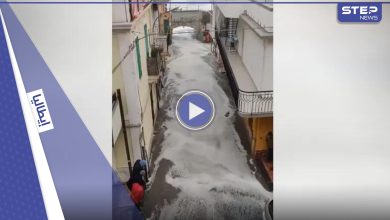 شاهد || فيضانات قوية تجتاح مدينة إيطالية وتخلّف خسائر كبيرة