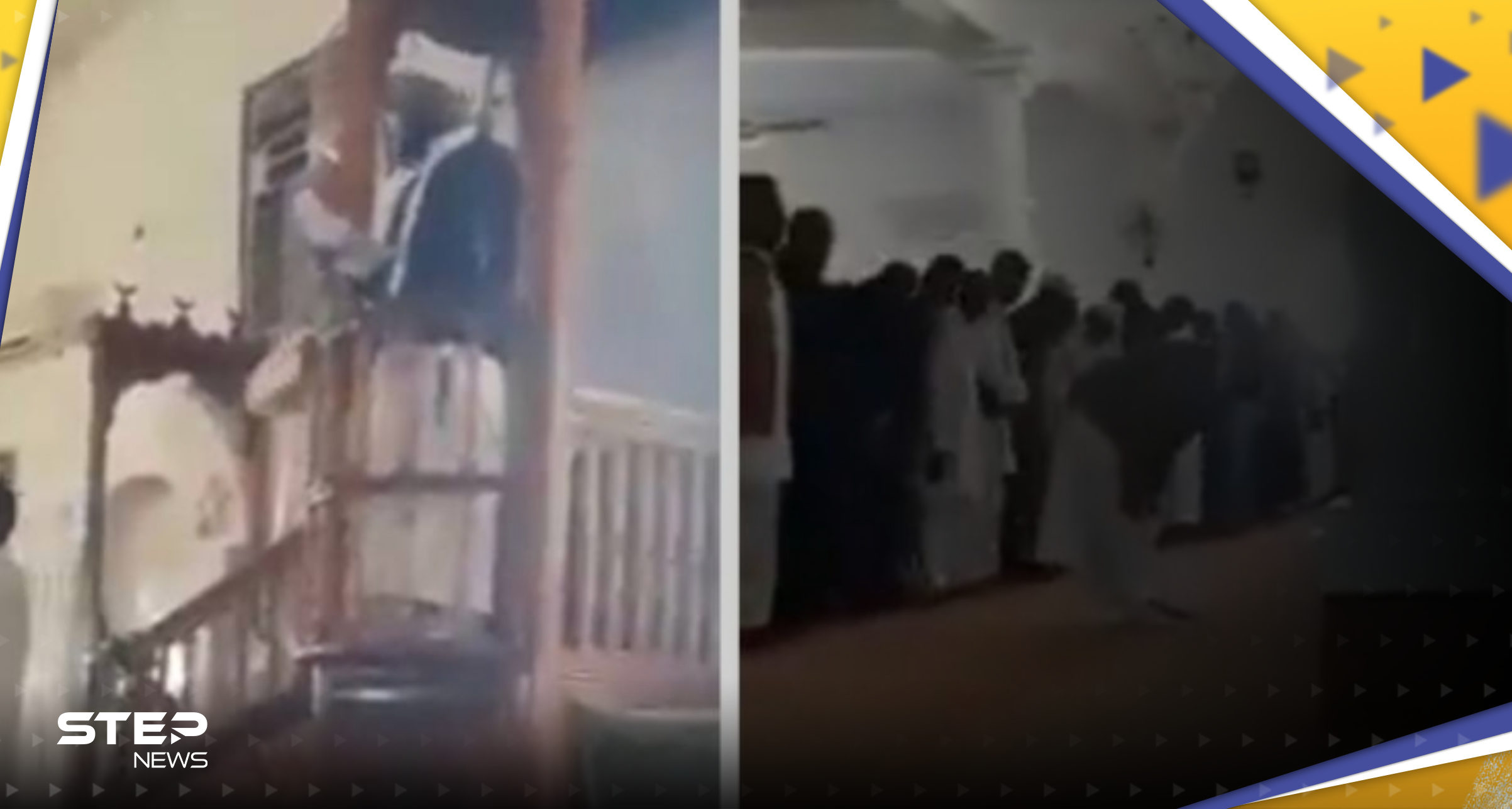 بالفيديو || إمامين في صلاة الجمعة.. واقعة "تثير الجدل" في مسجد ليبي 