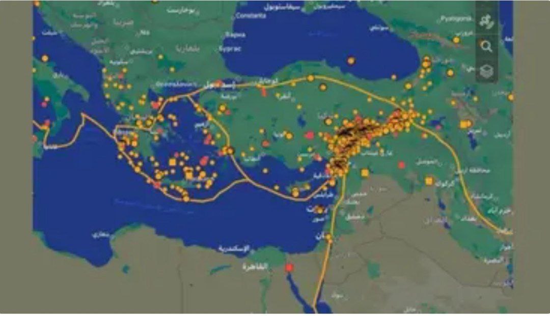 شاهد|| صورة من البحوث الفلكية توضح علاقة مصر بزلزال تركيا؟