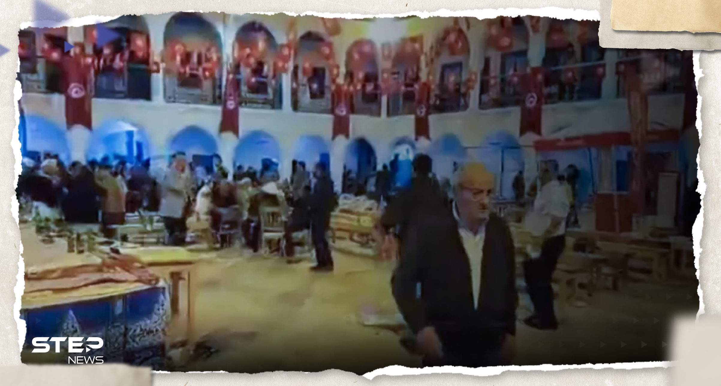 بالفيديو|| ضابط تونسي يهاجم أقدم كنيس يهودي بإفريقيا خلال موسم "الحج"