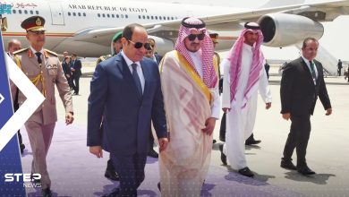 الرئيس المصري يصل جدة