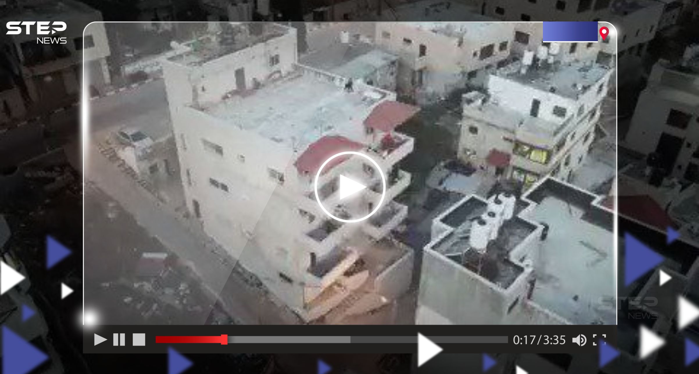 شاهد|| إسرائيل تفجر منزل منفذ عملية إطلاق نار في تل أبيب.. وتقتحم بلدة قباطين